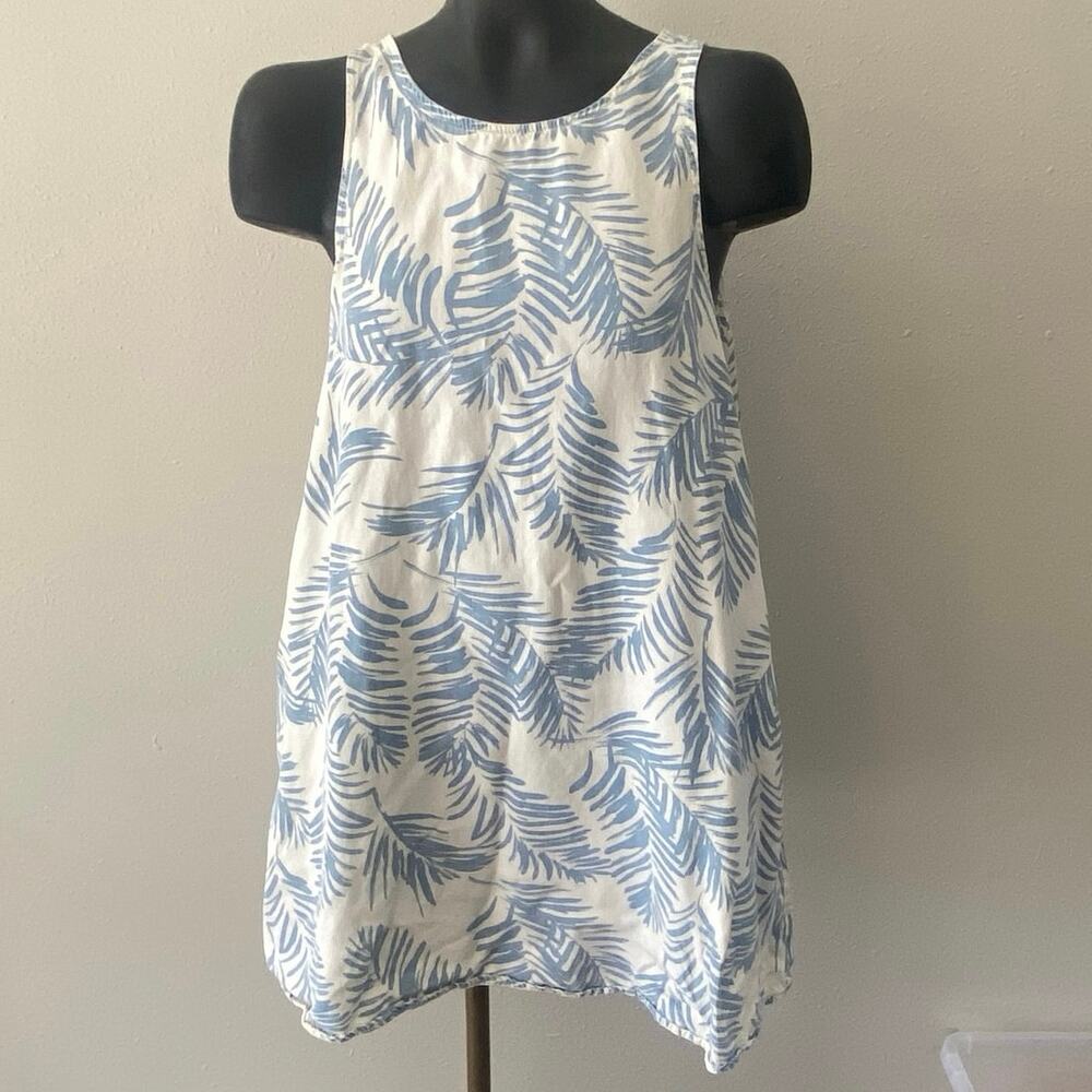 Velvet Heart Women's Shift Dress Sz S Sleeveless Pockets Tropical Beach Vacation